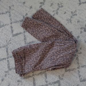 Jolt women's animal print skinny jeans size 9